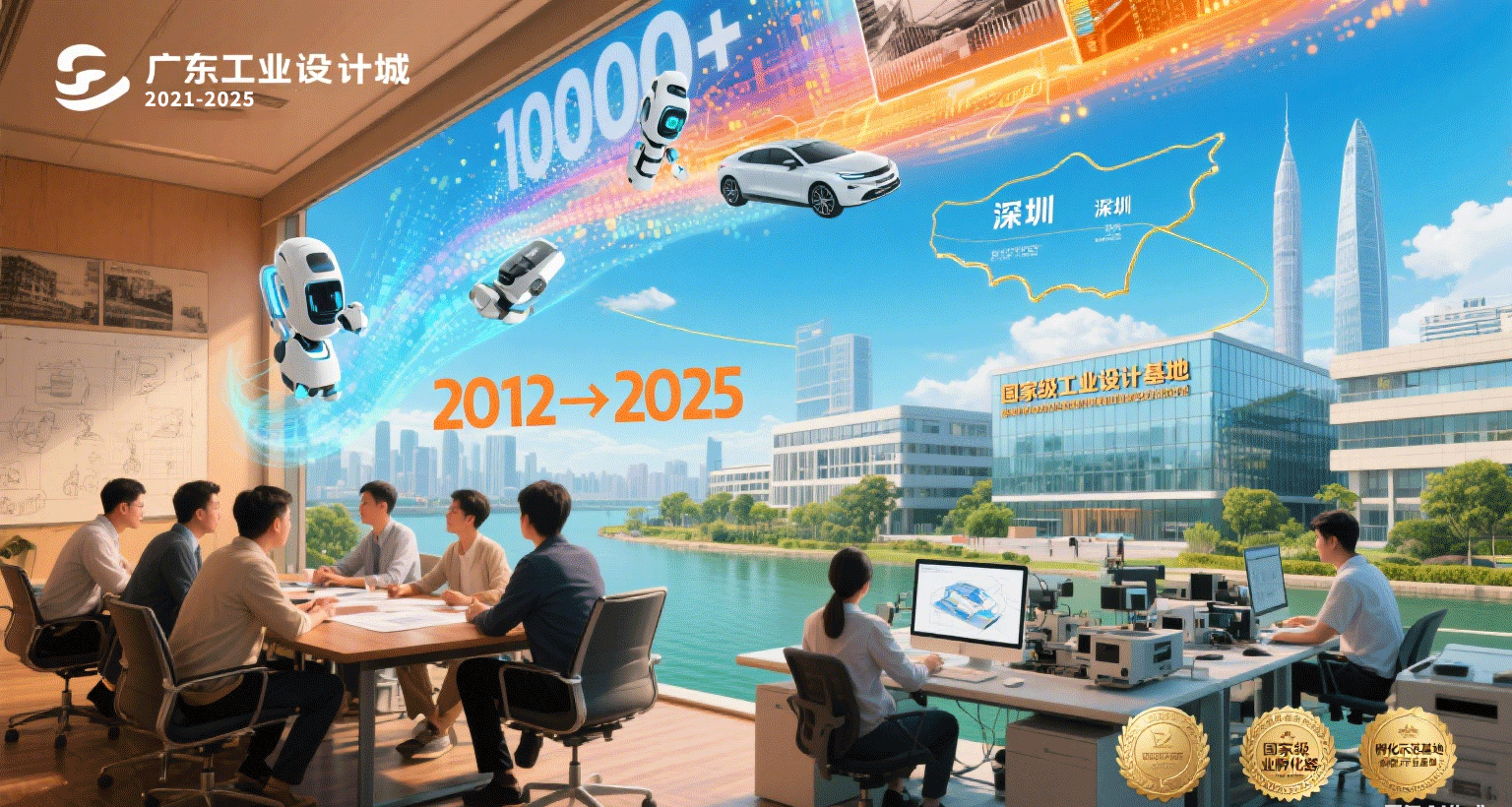 广东工业设计城 工业设计